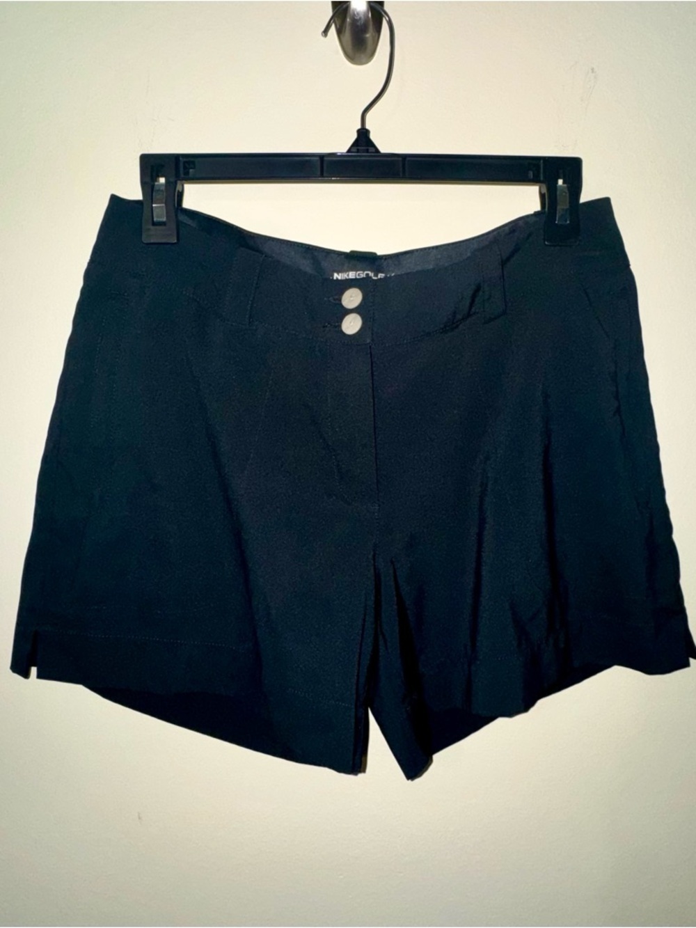 Nike Golf Dri-Fit Women's Black Mid Rise Golf Shorts